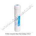 water purification filter for in line carbon filter cartridge